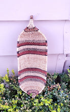 Load image into Gallery viewer, Ethiopian Handmade Woven Gambela Basket Canoe-Shaped,African Art, Décor Baskets,bread basket,Ethiopian Basket
