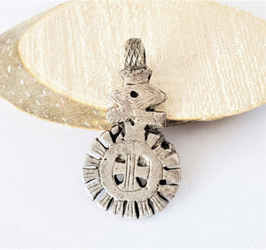 Antique Unique Ethiopian Christian silver pendant,Christian silver,Antique Pendant, Ethnic Tribal,Handmade,Ethiopian Jewelry