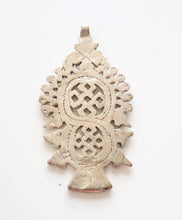 Load image into Gallery viewer, Ethiopian Christian silver cross pendant, Coptic Cross, religious cross ,Ethiopian cross, Ethiopian bronze

