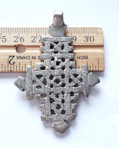 silver cross ,Coptic Cross ,Christian cross ,metal pendant, Ethiopian jewlry,Ethiopian Christian silver cross pendant
