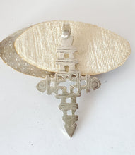 Load image into Gallery viewer, Hand Crafte Ethiopian Orthodox Coptic Cross Pendant ,metal pendant, Ethiopian jewelry, Ethiopian Christian silver ,cross pendant
