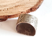 Load image into Gallery viewer, Talismanic Berber Silver Ring size 8.5 tribal jewelry,Moroccan jewelry Hand Crafted ,Silver,Ethnic Jewelry,Tribal Jewelry
