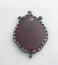 Load image into Gallery viewer, Vintage Moroccan Tuareg gate with silver ,amulet pendant,EthnicTribal,African jewellery
