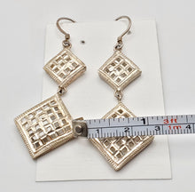 Load image into Gallery viewer, Moroccan Berber Sterling Silver Dangle Earrings silver 925,Berber Jewelry,sliver Earrings,Dangle &amp; Drop Earrings,
