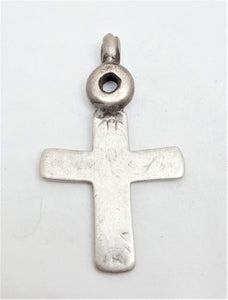 Antique Ethiopian Christian silver cross pendant,ethnic Ethiopian,cross pendant,Orthodox cross, lost wax, great patina, religion