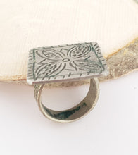 Load image into Gallery viewer, Moroccan antique Tuareg SILVER RING size US 8 tribal jewelry,Tuareg jewelry, Sahara ring,Moroccan silver,tribal jewelry,Tuareg silver
