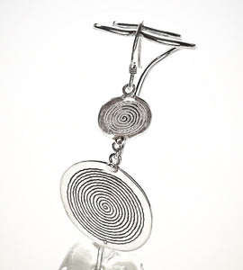 spiral of life Moroccan silver Earrings Ethnic Tribal,sterling 925,Earrings,spiral Earrings,Minimalist Earrings,Berber Earrings