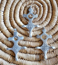 Load image into Gallery viewer, Moroccan handmade Silver Tuareg Bronze pendant Ethnic Tribal Pendant Hand Crafted Silver ,Pendants Necklace, Ethnic Tribal Jewelry
