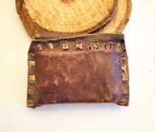 Load image into Gallery viewer, 1 Old Ethiopian Leather Healing Scroll Protection Amulet large size Kitabe,religious pendant,Ethiopian Amulet,Leather,Manuscripts Scroll
