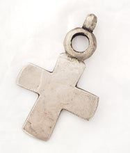 Load image into Gallery viewer, Antique Ethiopian Coptic Christian silver Cross Pendant
