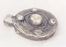 Load image into Gallery viewer, Antique Ethiopian silver telsum ,Phallic Pendant 1960sHand Crafted Silver,Pendants Necklace,Ethnic Jewelry,Tribal Jewelry
