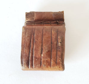 Old Ethiopian Leather Healing Scroll Amulet Kitabe,African,religious